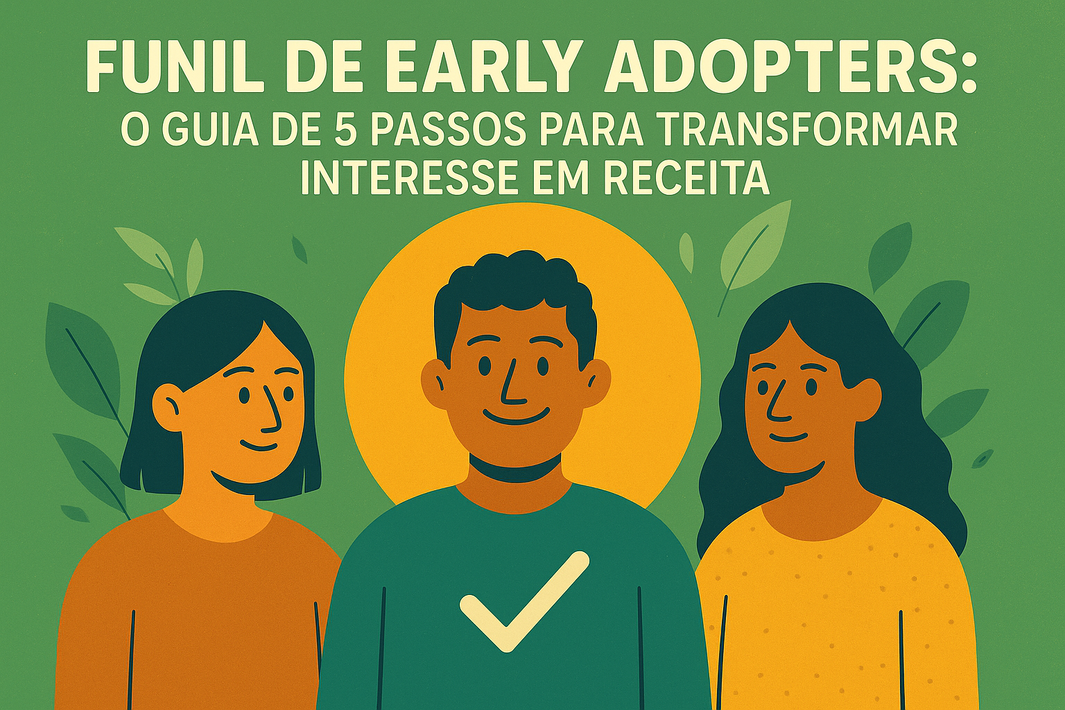 Funil de Early Adopters: o guia de 5 passos para validar seu MVP