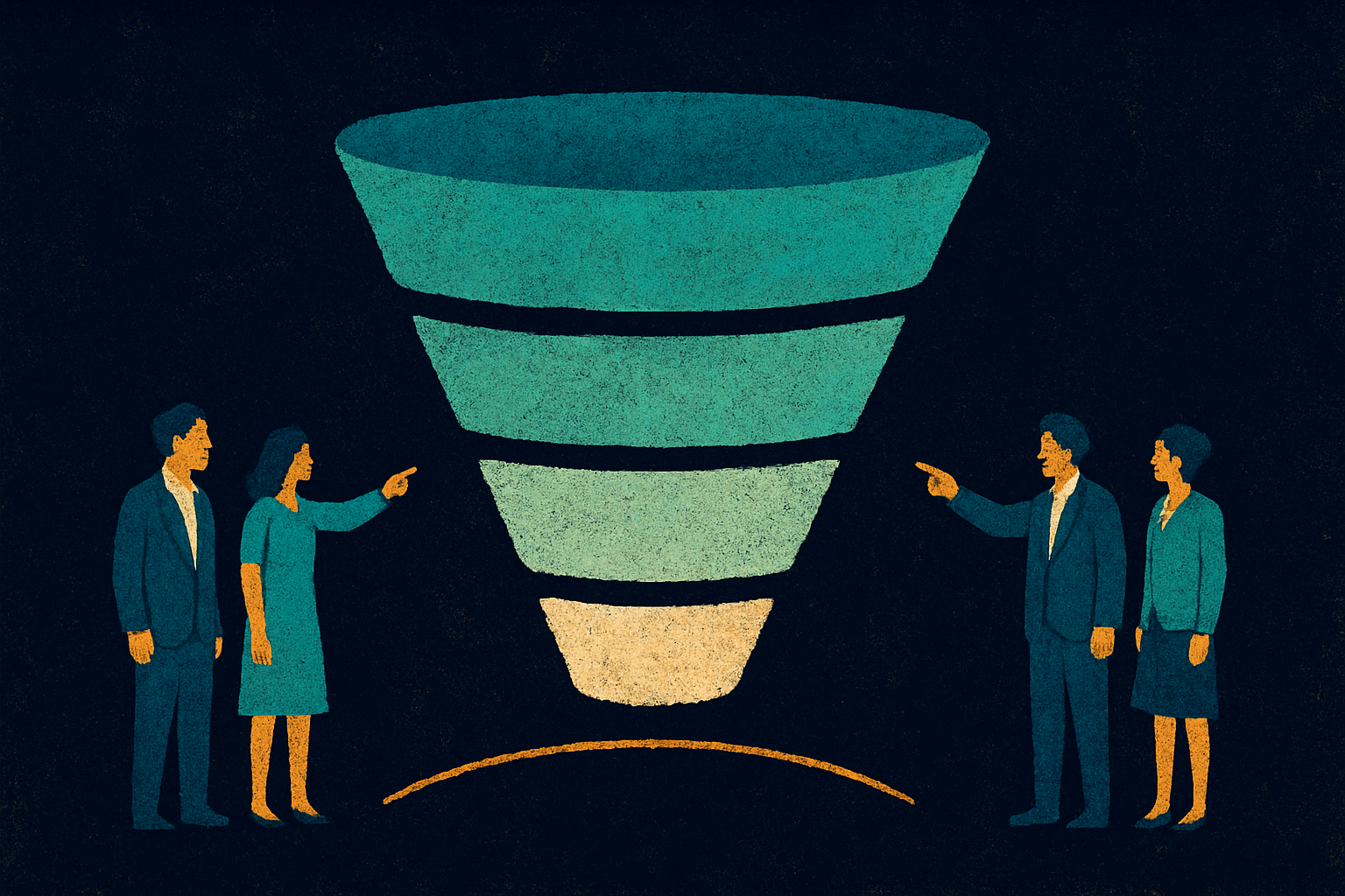 Macrofunil B2B: as 4 etapas que marketing e vendas precisam alinhar