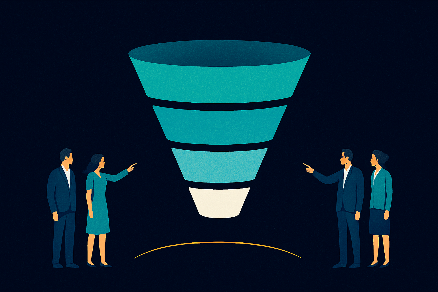 Macrofunil B2B: as 4 etapas que marketing e vendas precisam alinhar